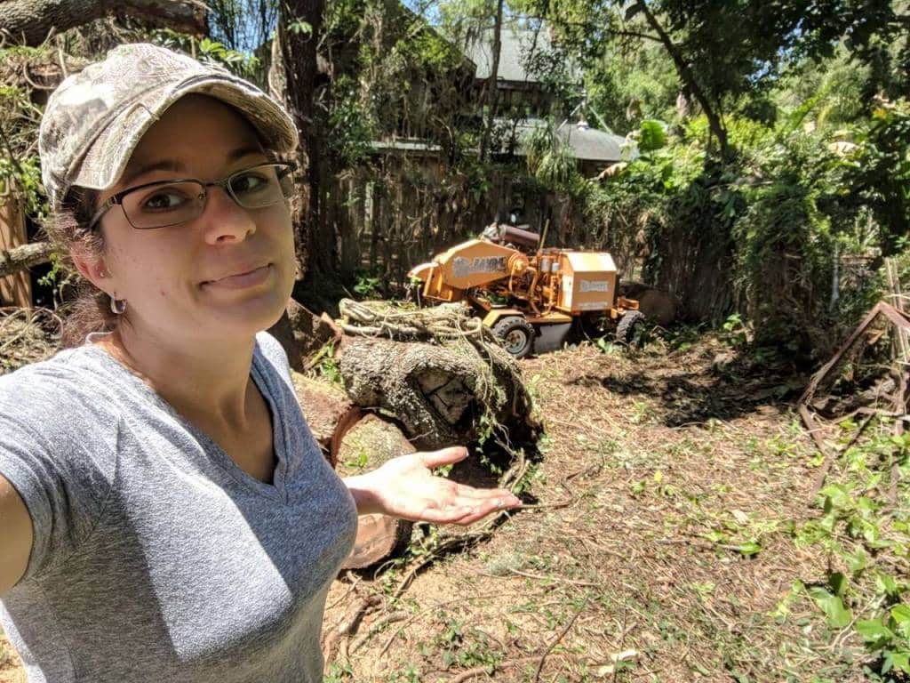 Wood Slingerz Stump Grinding