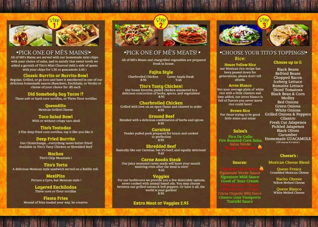 Me-n-Tito's Mexican Grill