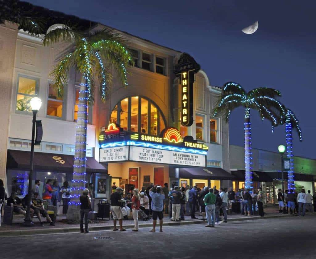 Sunrise Theatre in Ft Pierce Florida