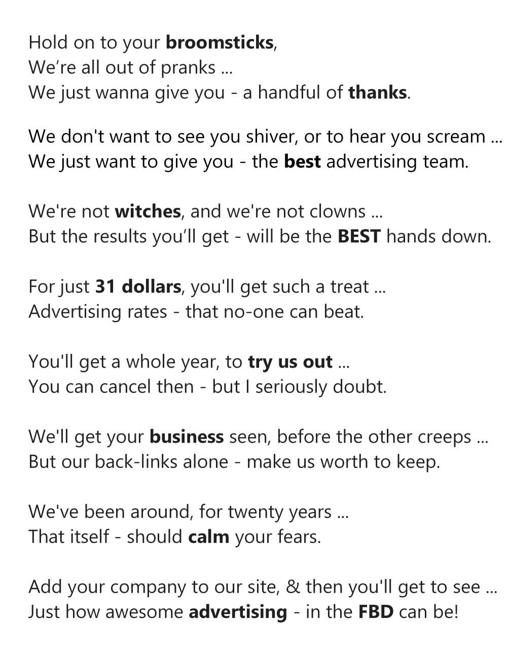 Halloween 2024 Poem